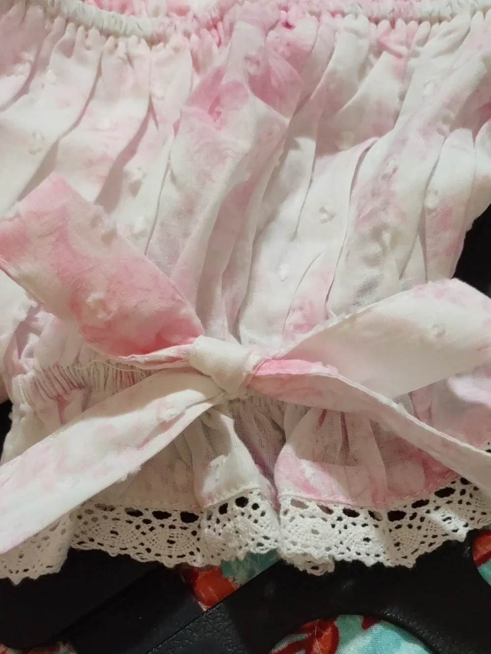 Brand New With Tags (NWT) Amy Jane London Gaia Ruffle Crop Top Size Small
